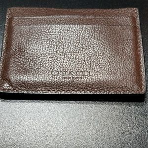 Vintage Coach wallet with money clip